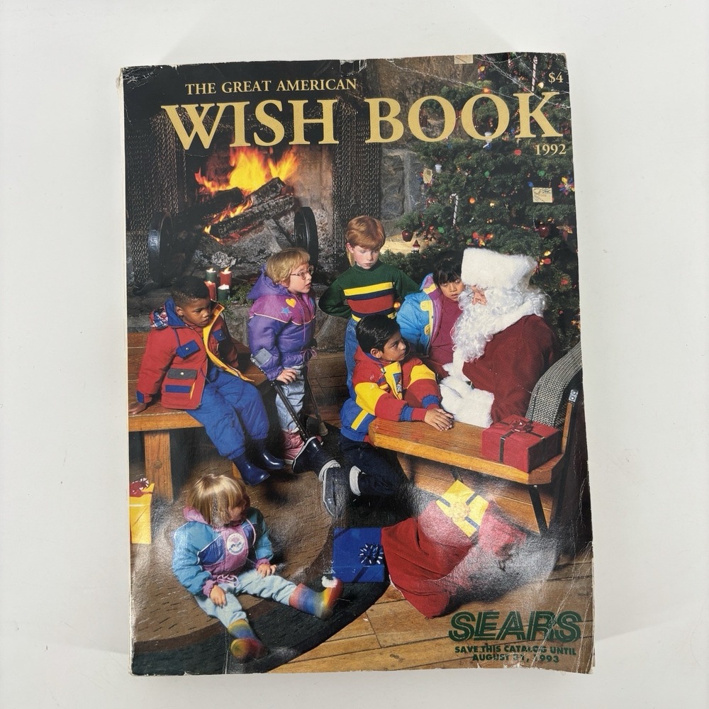 Sears 1992 Catalog The Great American Wish Book Barbie Sega Atari Christmas VTG